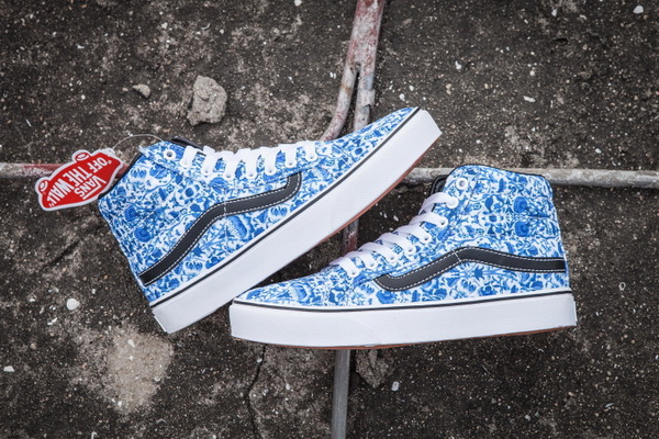 Vans High Top Shoes Women--197